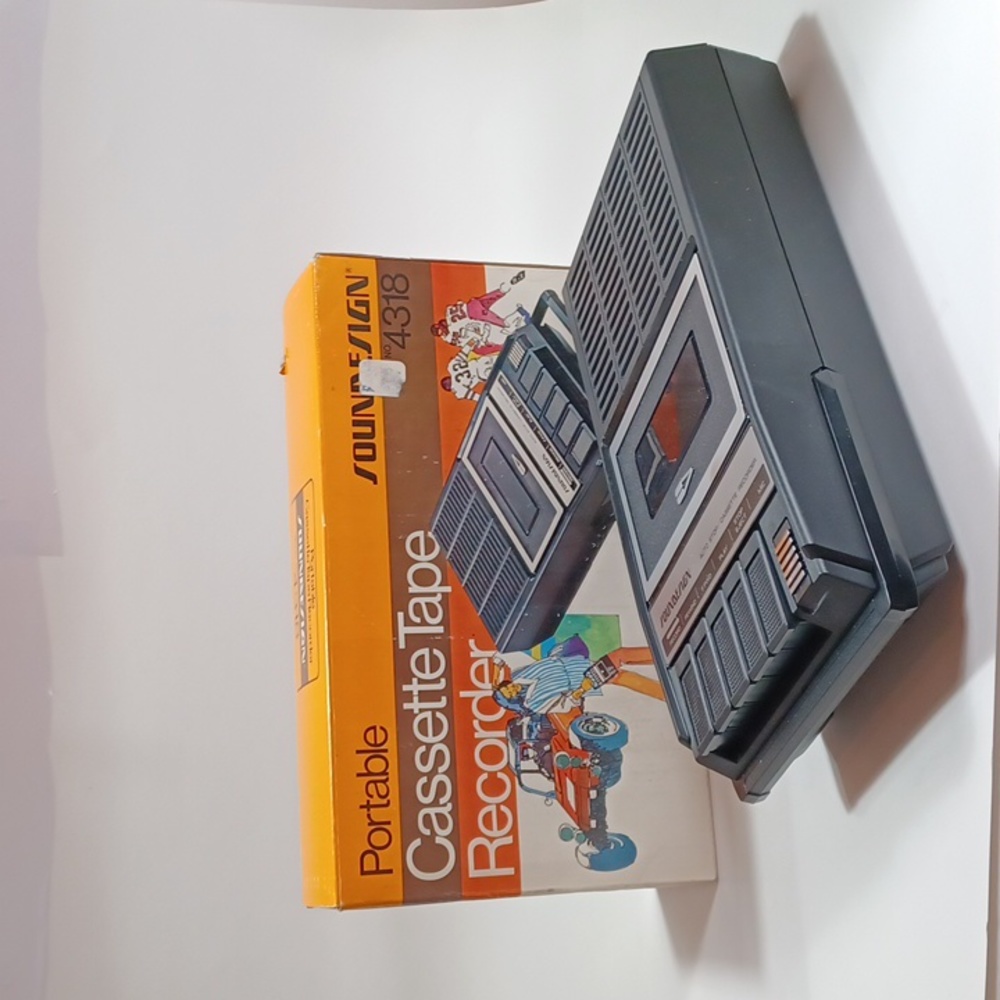 Vintage Soundesign Cassette Recorder